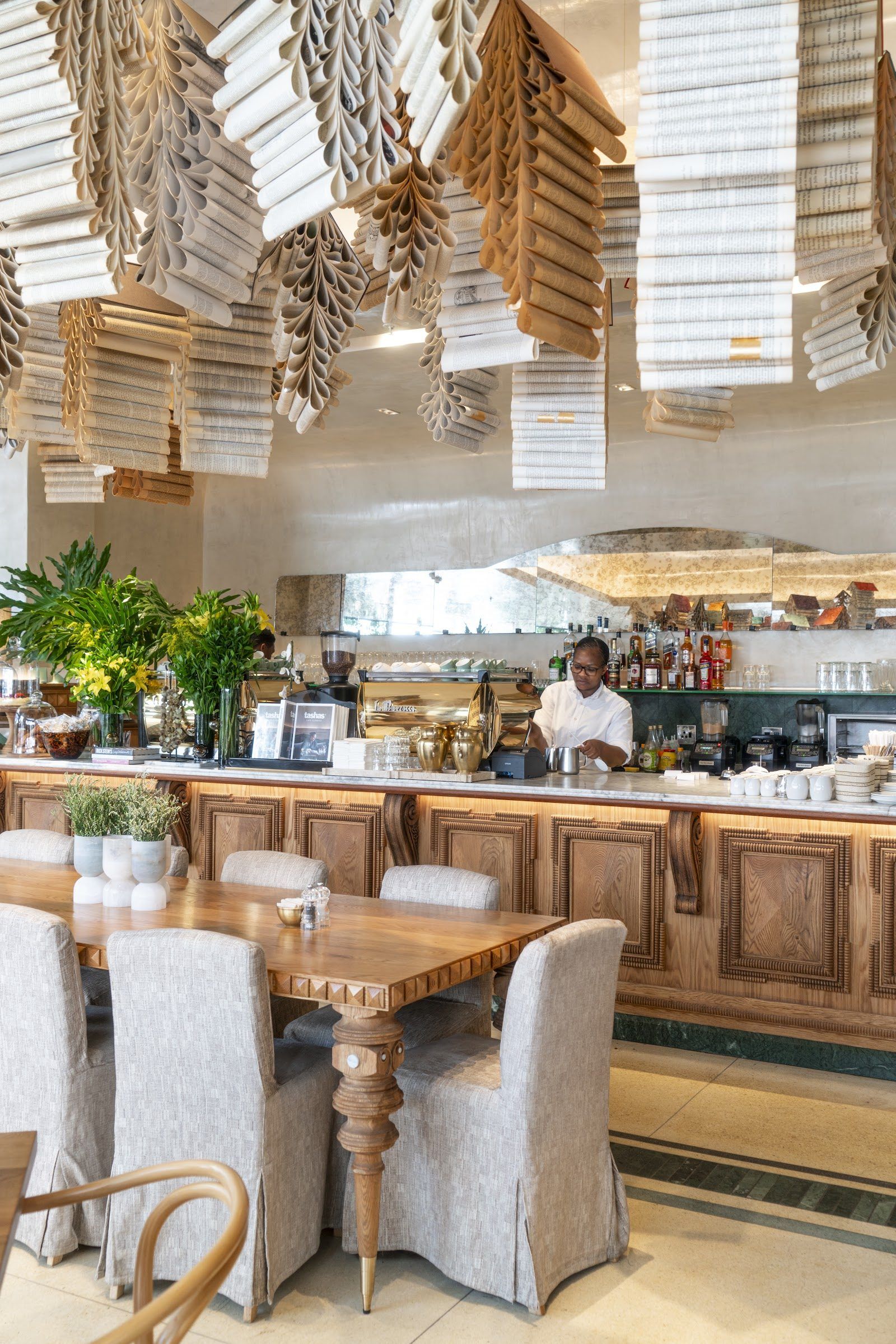 Tashas Rosebank Bar Johannesburg bar interior