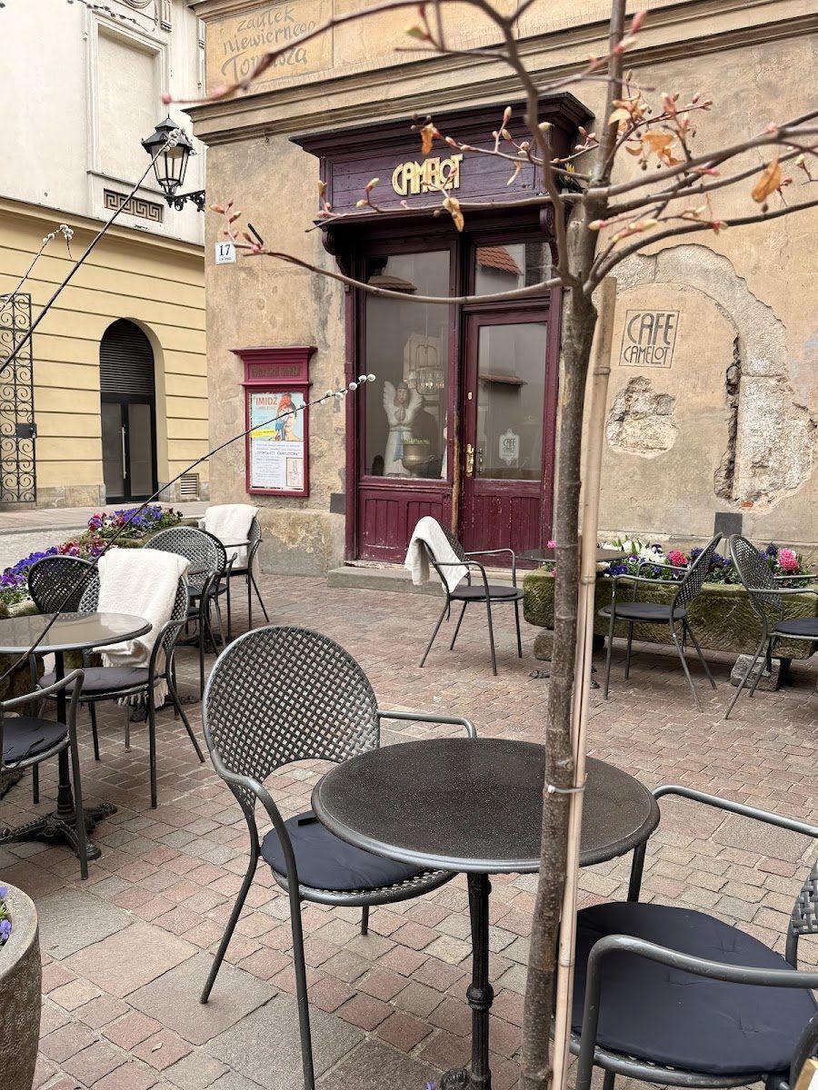 Cafe Camelot Krakow interior