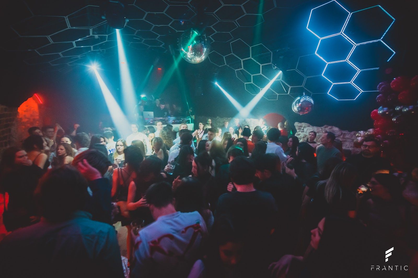 Frantic Club Krakow bar interior