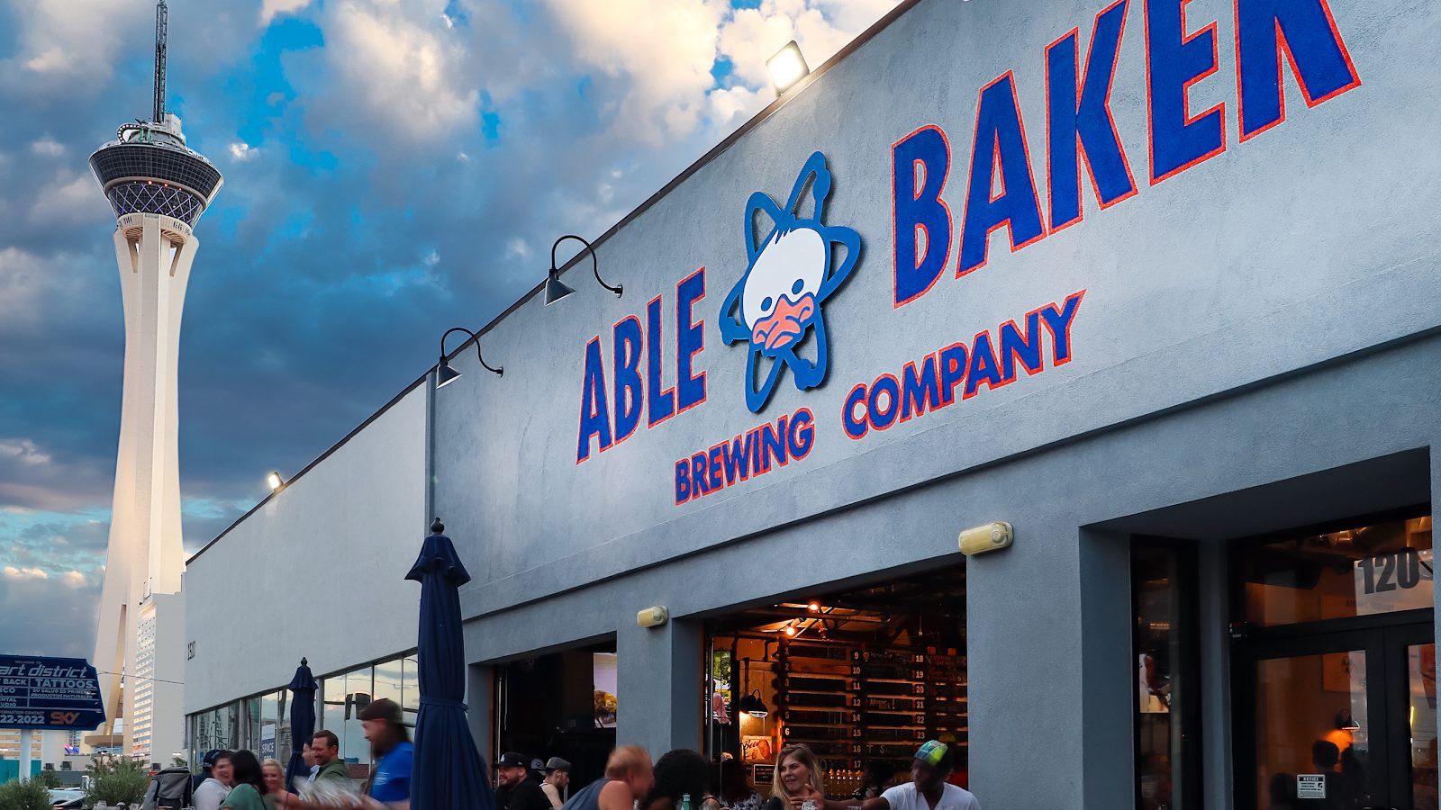 Able Baker Brewing Las Vegas bar interior