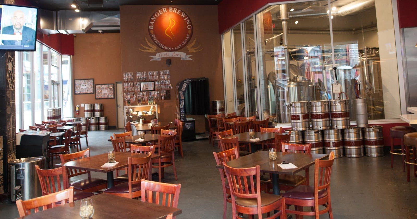Banger Brewing Las Vegas bar interior
