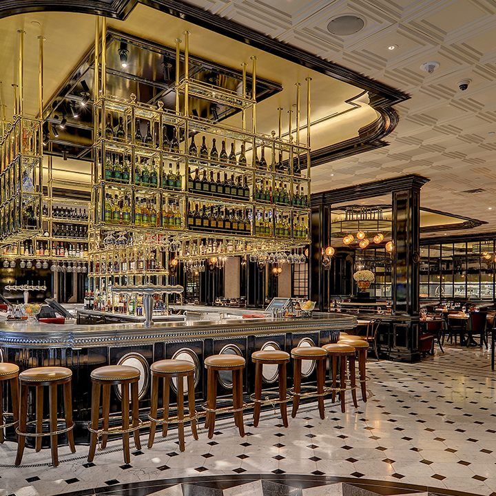 Bardot Brasserie Bar Las Vegas bar interior