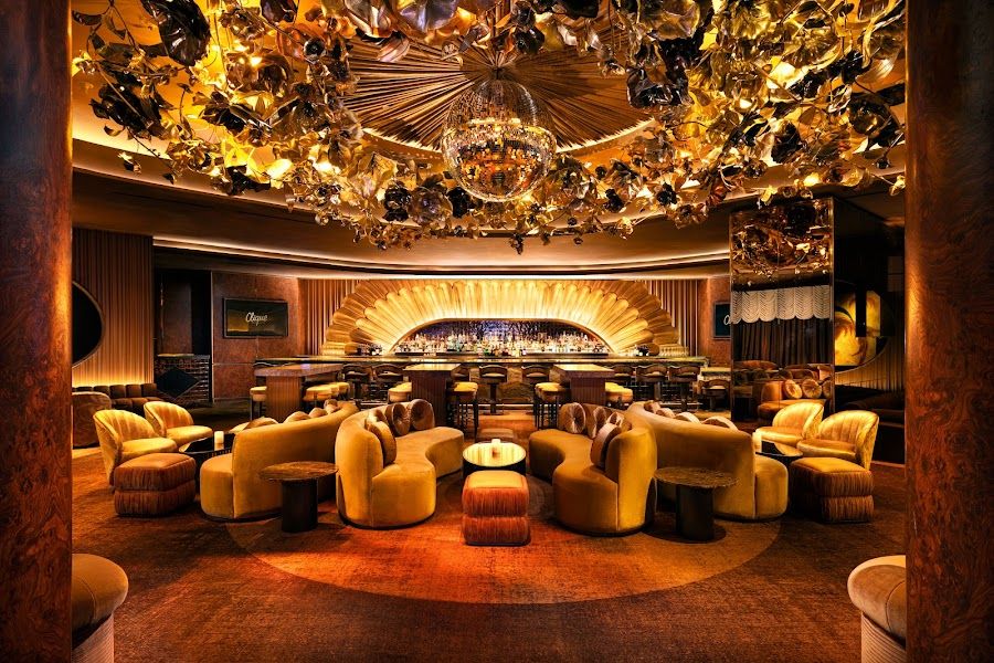 Clique Bar at Cosmopolitan Las Vegas interior