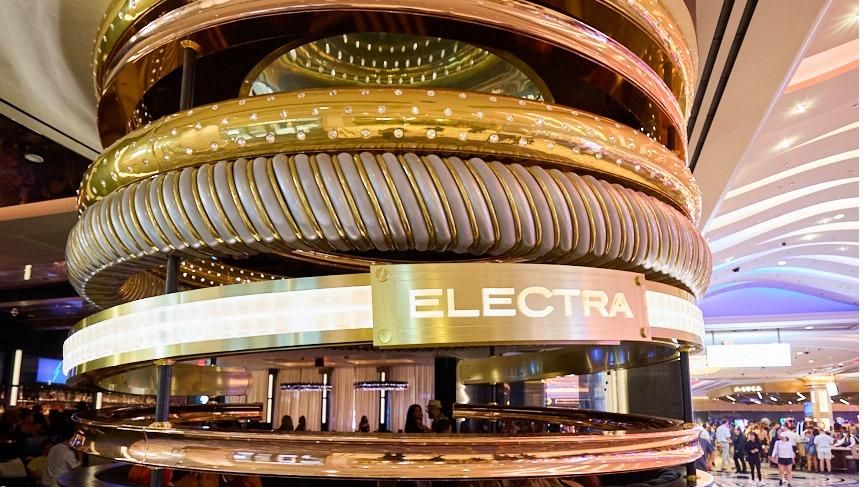 Electra Cocktail Club Las Vegas bar interior