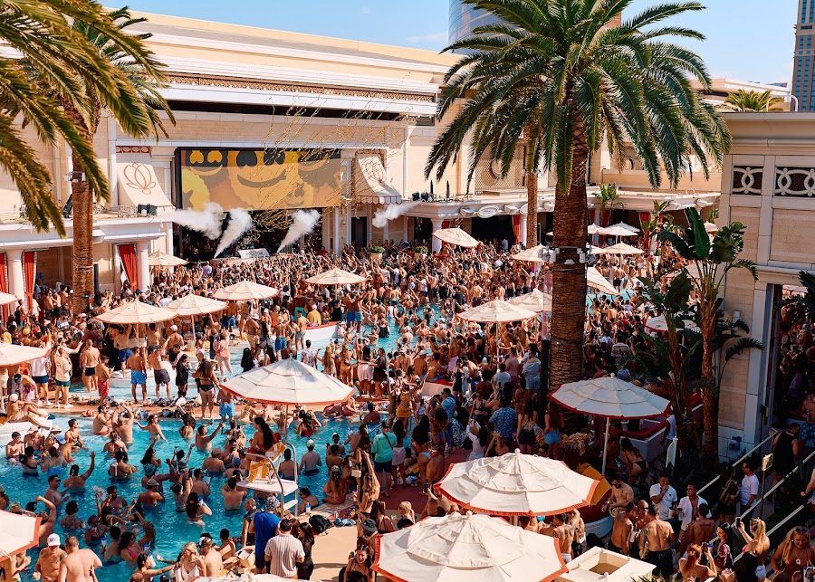 Encore Beach Club Las Vegas interior