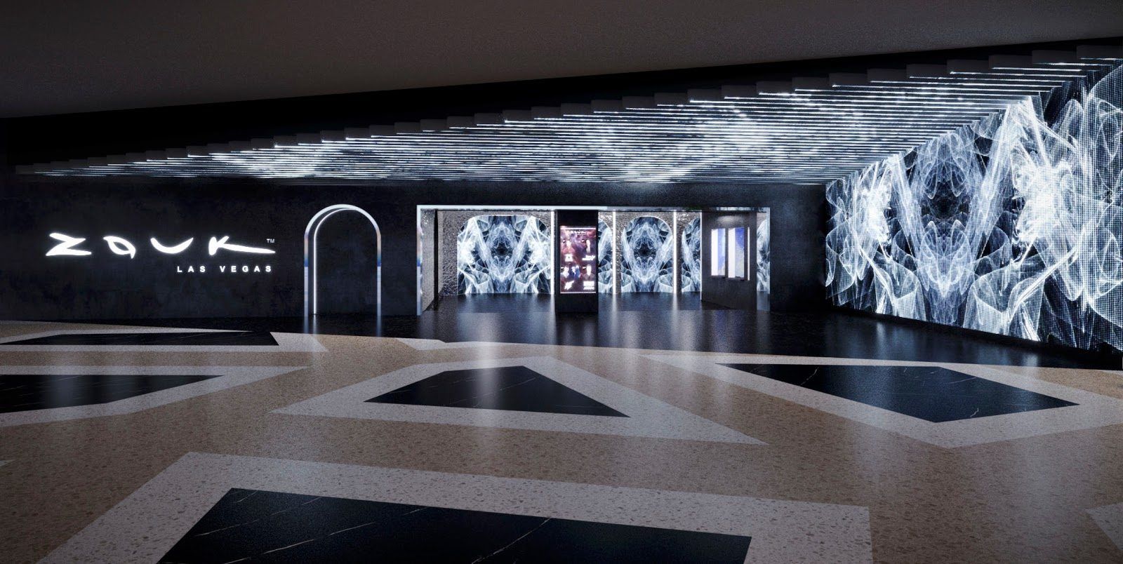 Zouk at Resorts World Las Vegas bar interior