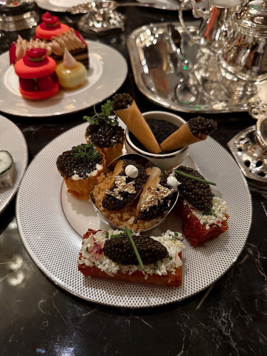 The Petrossian Bar at Bellagio cocktail at the bar