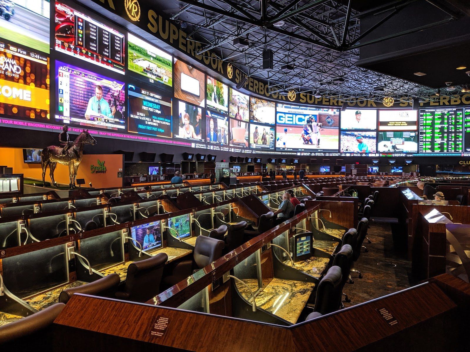 Westgate SuperBook Sports Bar Las Vegas bar interior
