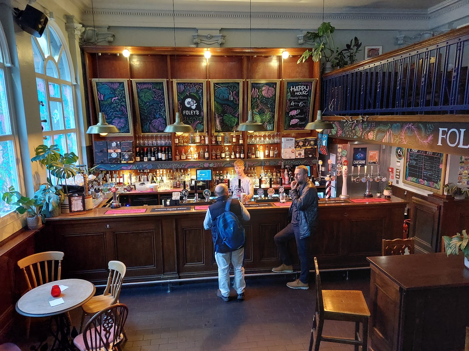 Mr Foley's Cask Ale House Leeds bar interior
