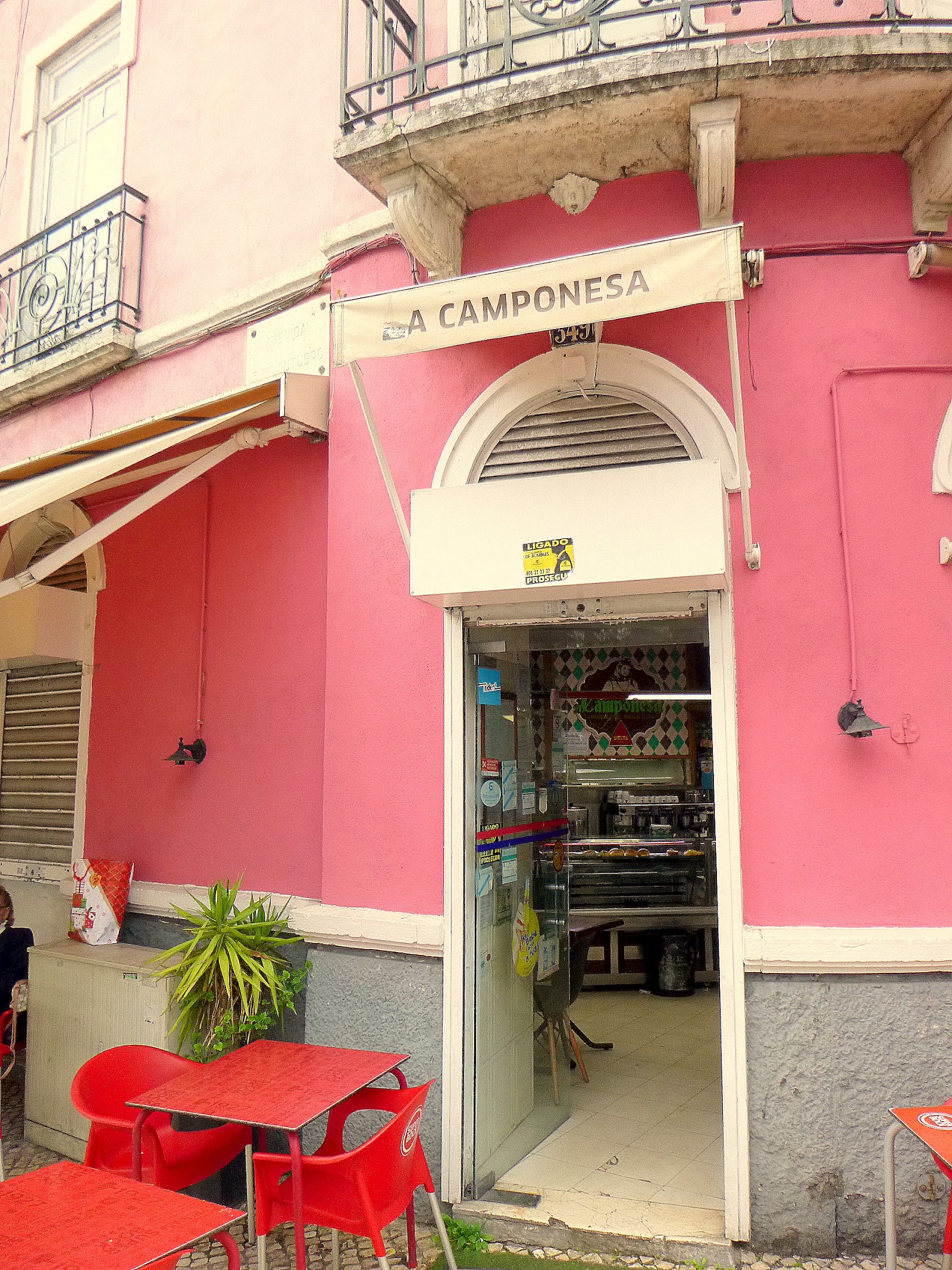 A Camponesa Príncipe, Lisbon