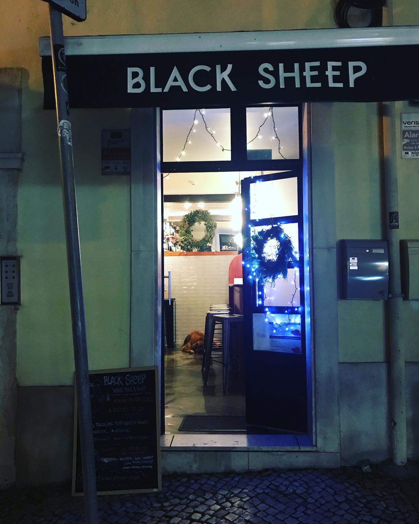 Black Sheep Lisboa Lisbon Wine Bar interior