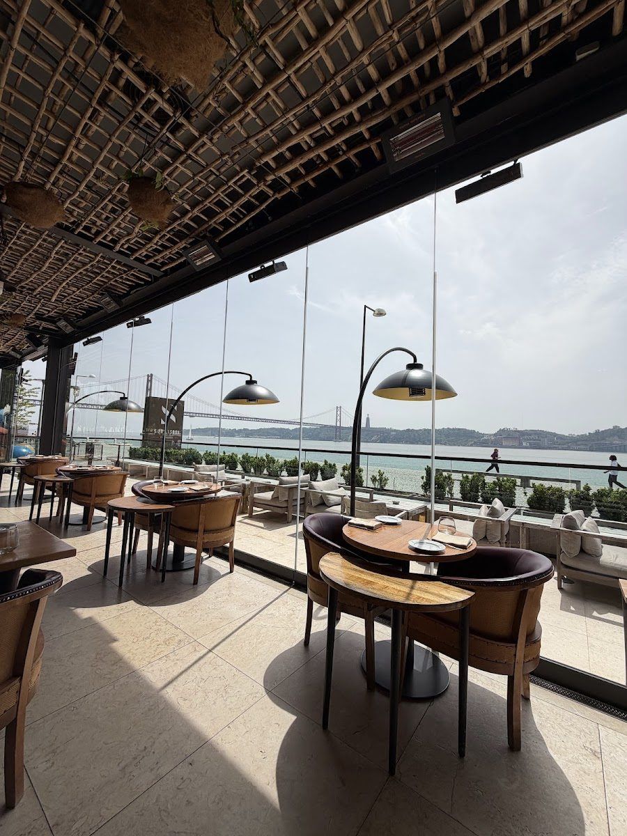 By the River Bar Lisbon interior