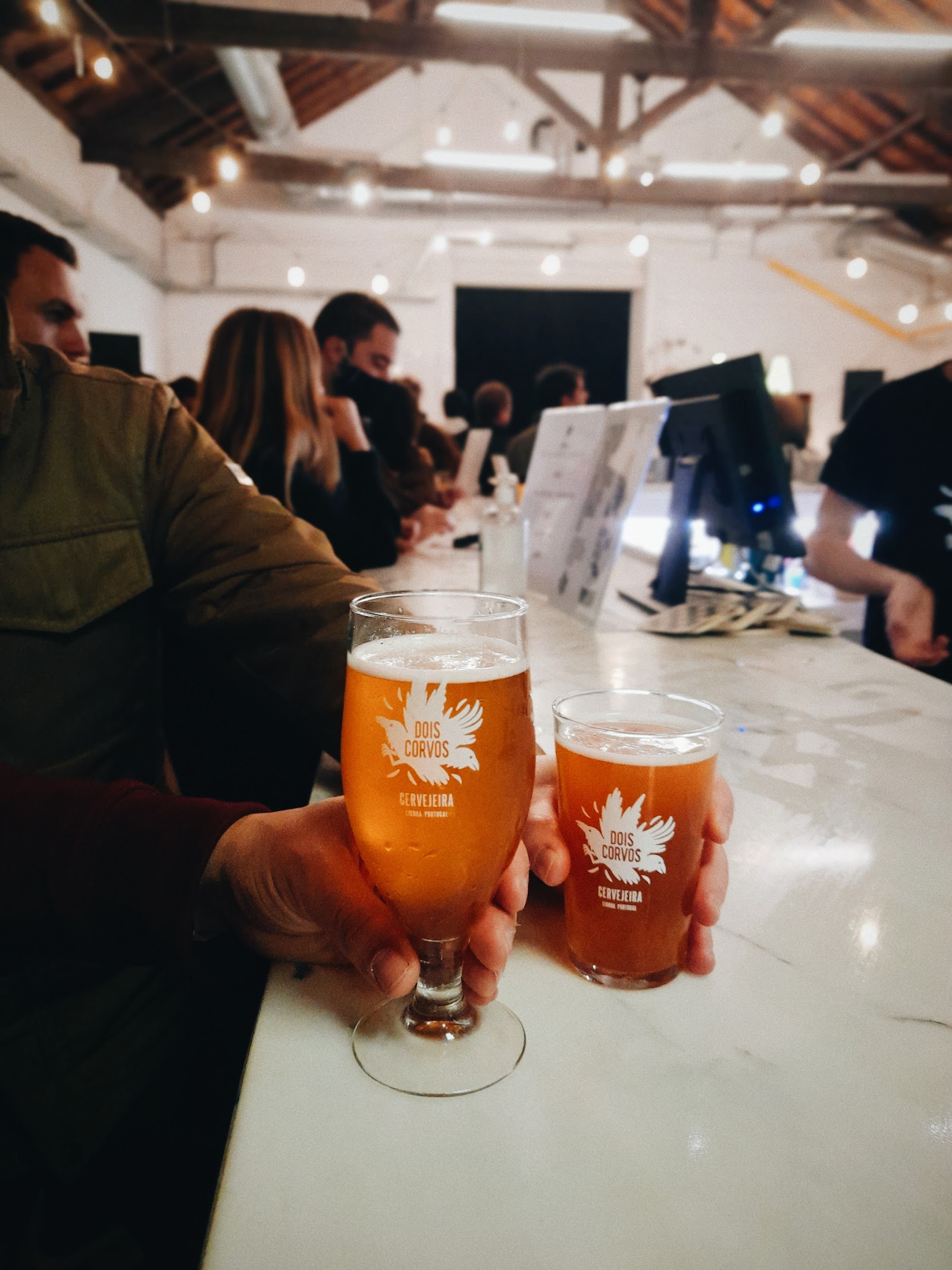Dois Corvos Taproom Lisbon Craft Beer Taproom interior