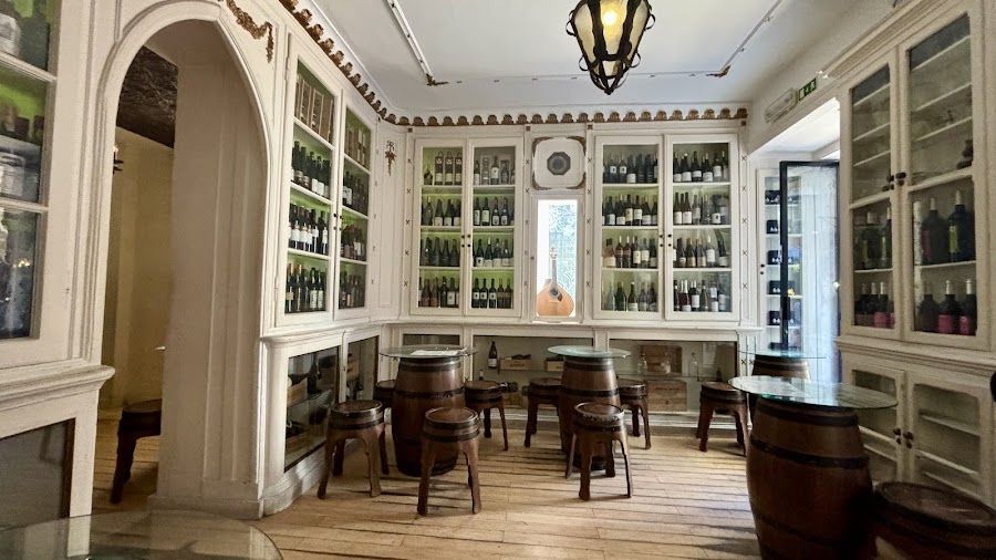 The Old Pharmacy cocktail at the bar