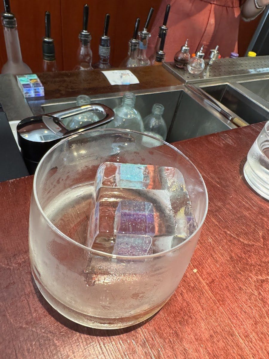 A Bar with Shapes for a Name cocktail at the bar