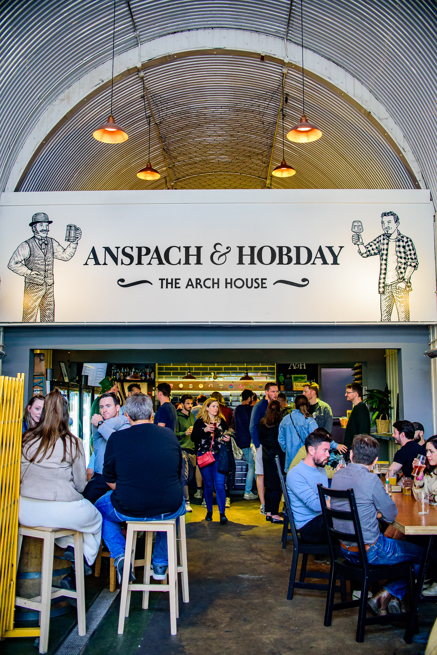 Anspach and Hobday The Arch House taproom in Bermondsey, London
