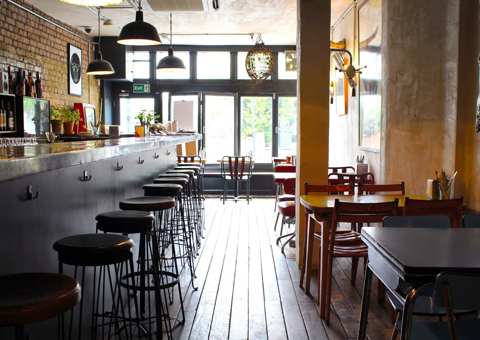 Bar Esteban Spanish tapas and cocktail bar interior in Crouch End London