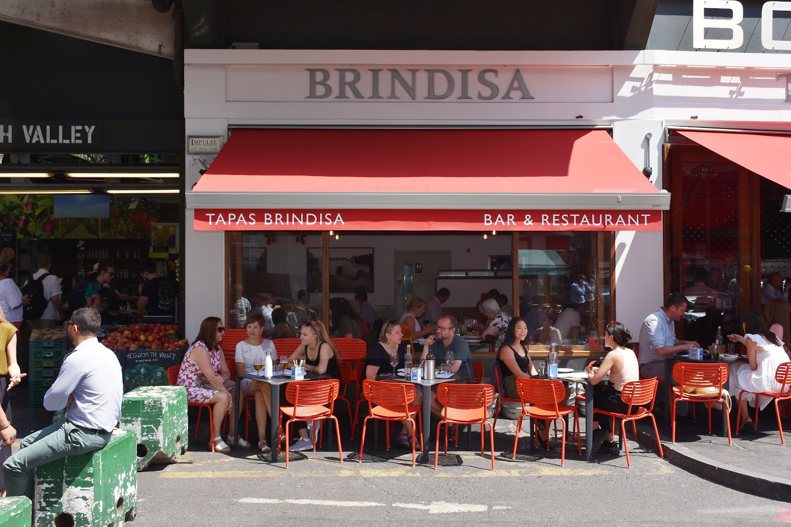 Tapas Brindisa Borough Market Sherry, Spanish wine, Tapas in Borough London