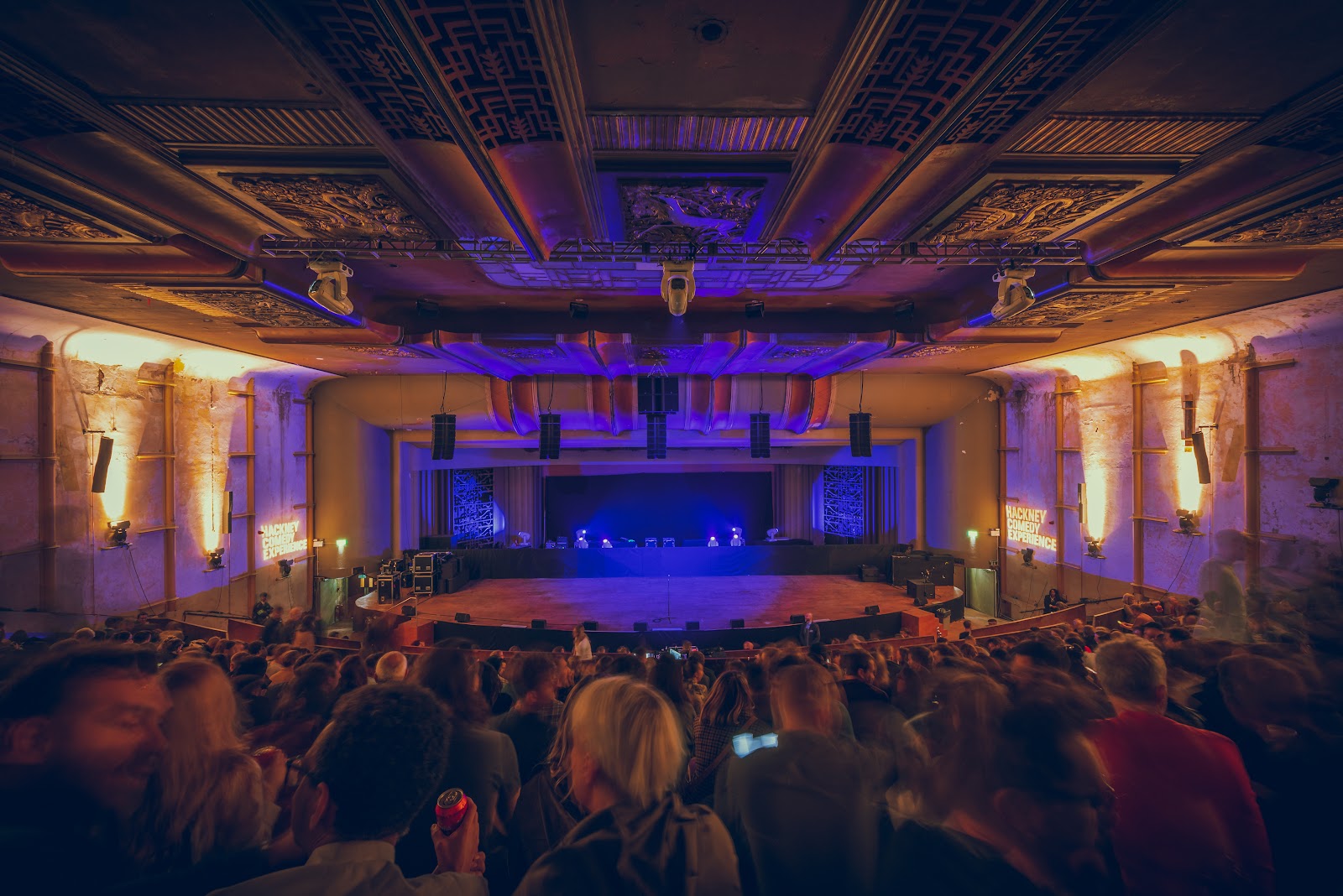 EartH Hackney London concert hall interior