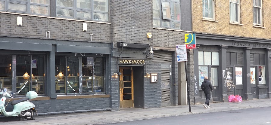 Hawksmoor Spitalfields Bar, London