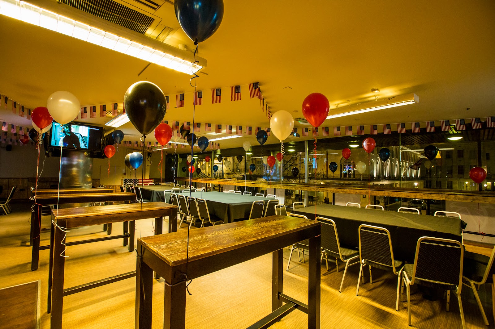 Sports bar with pool tables and screens at Riley's Haymarket, West End London