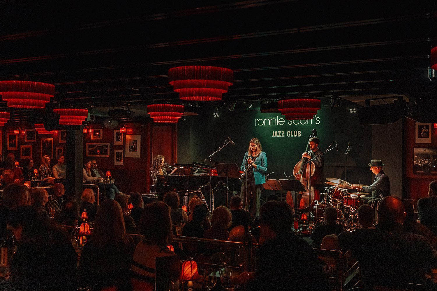 Ronnie Scott's London bar interior
