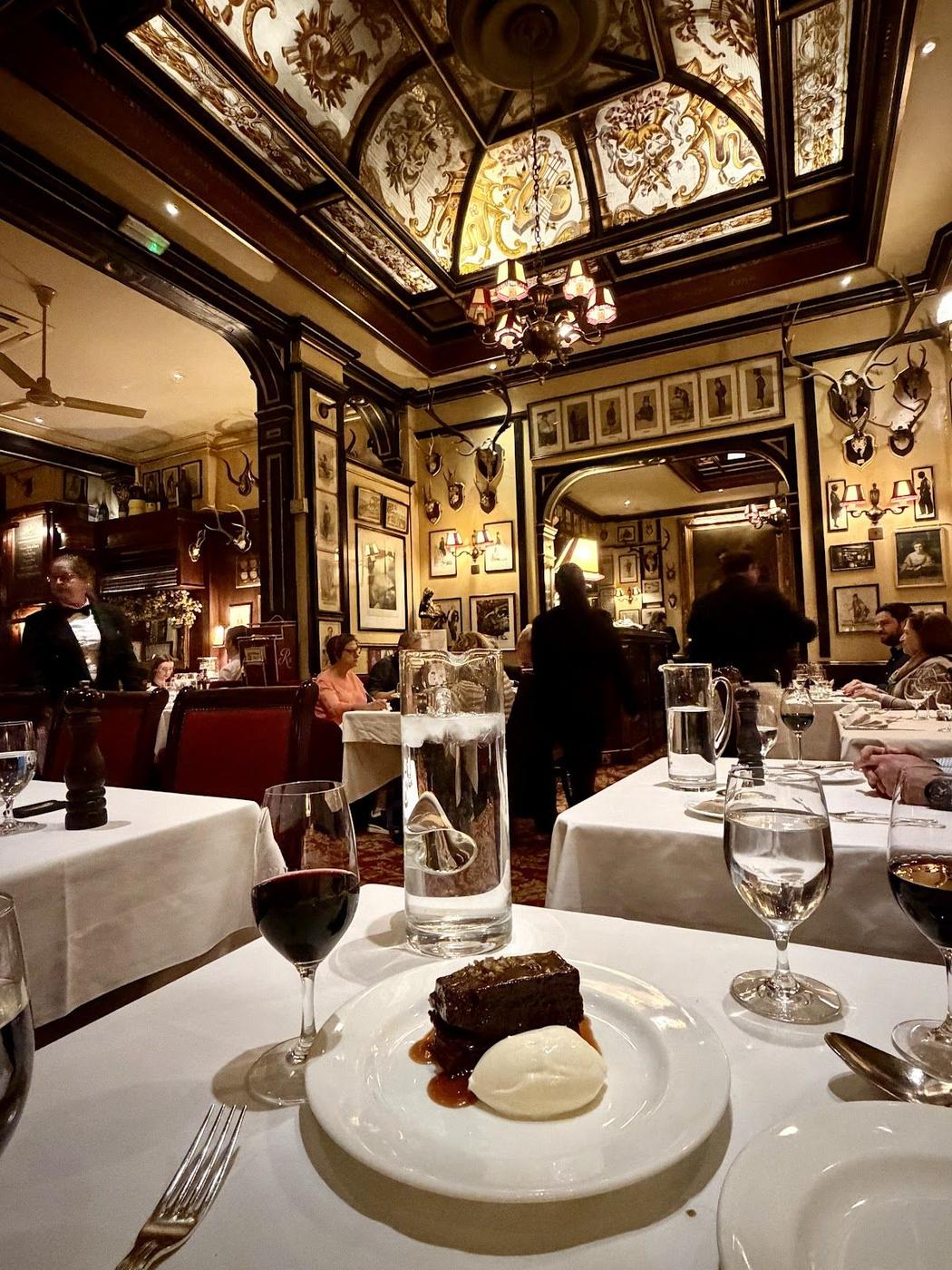 Classic cocktail served in a storied London bar