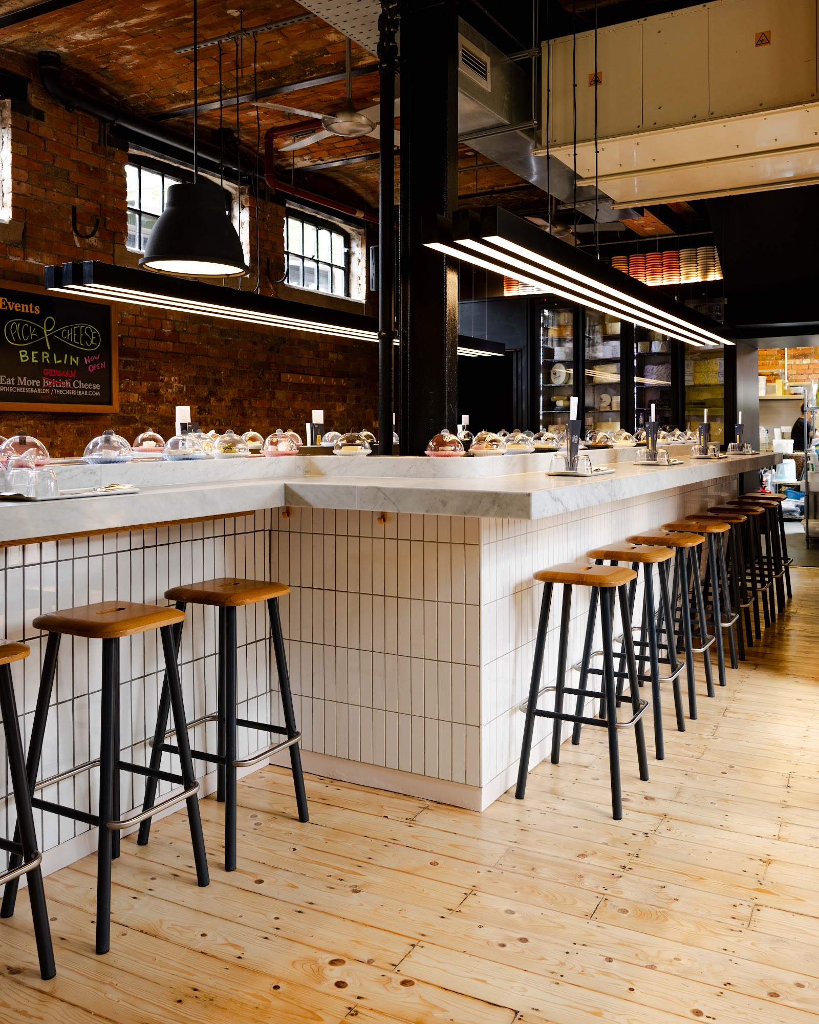 The Cheese Bar interior