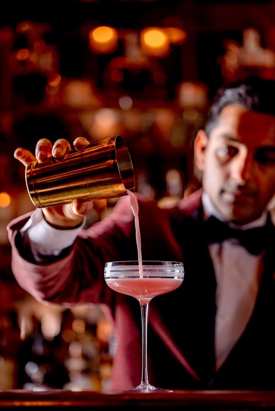 The Fumoir at Claridge's Mayfair atmosphere