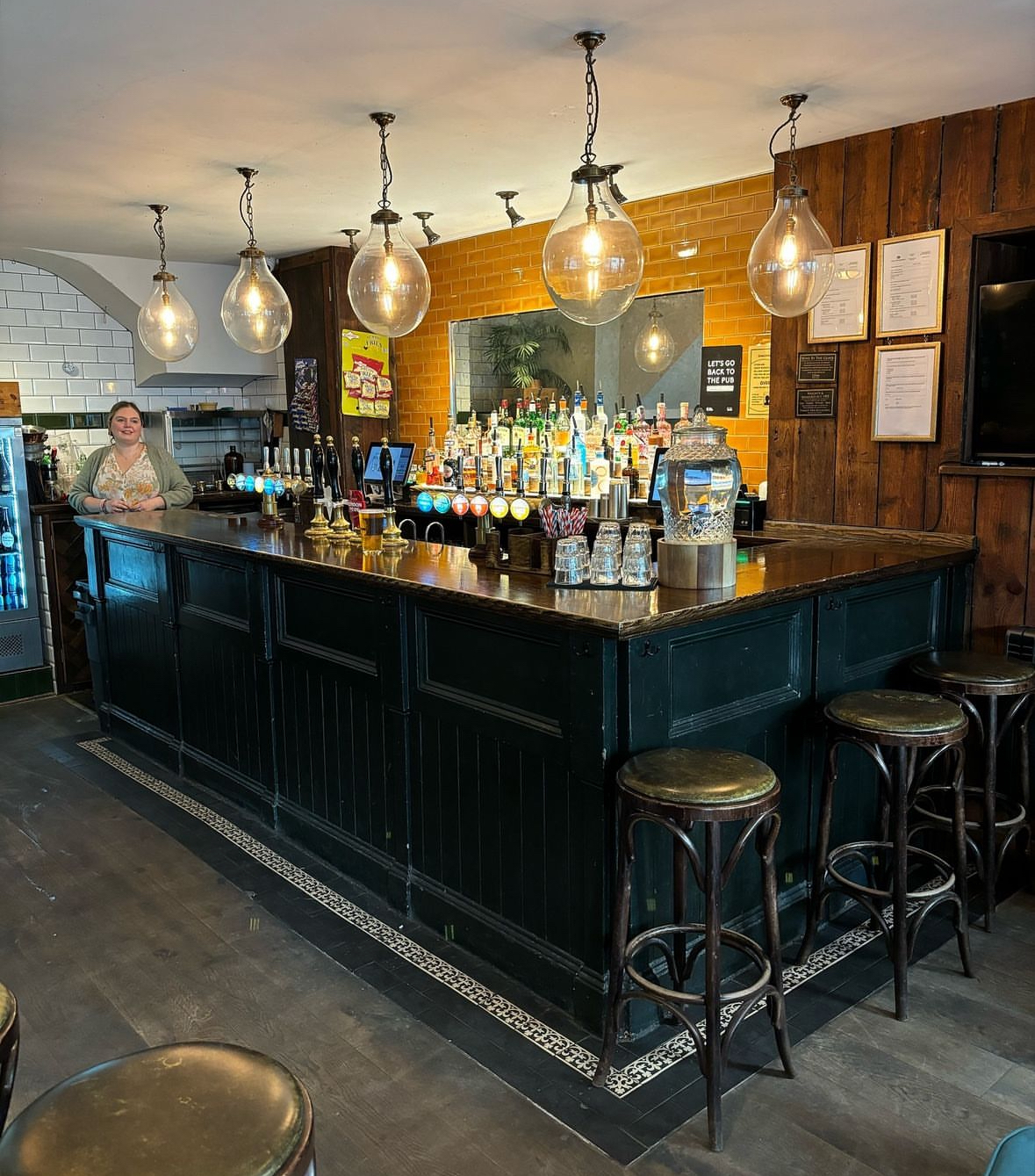 The Newman Arms interior, view 1