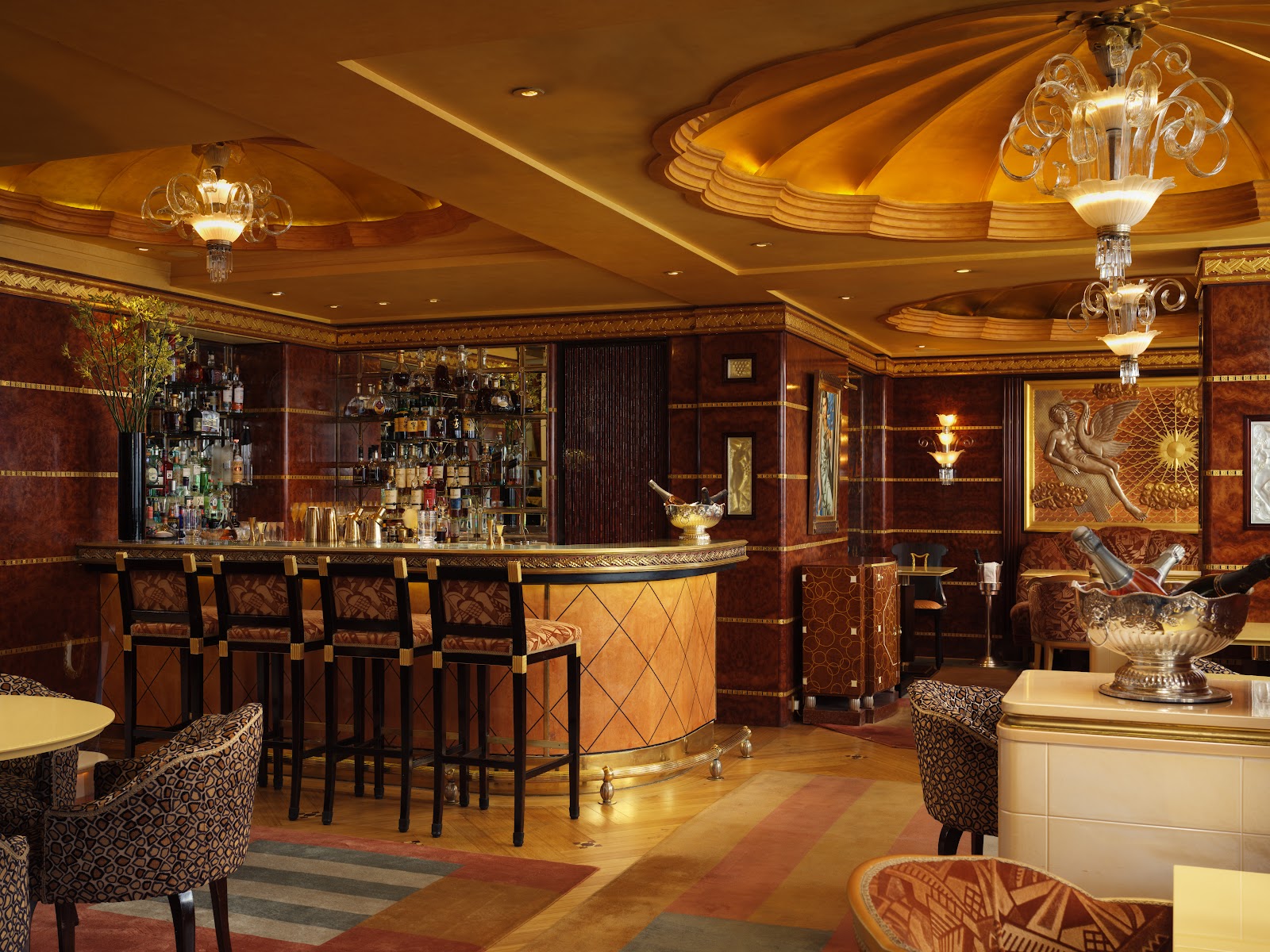 The Rivoli Bar art deco cocktail bar at The Ritz London