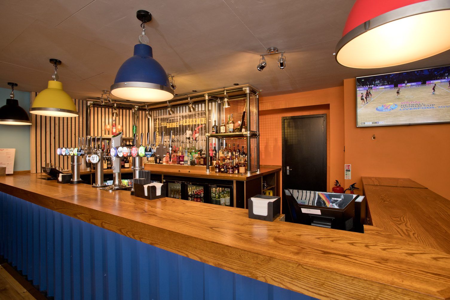 Sports Bar & Grill Marylebone London bar interior