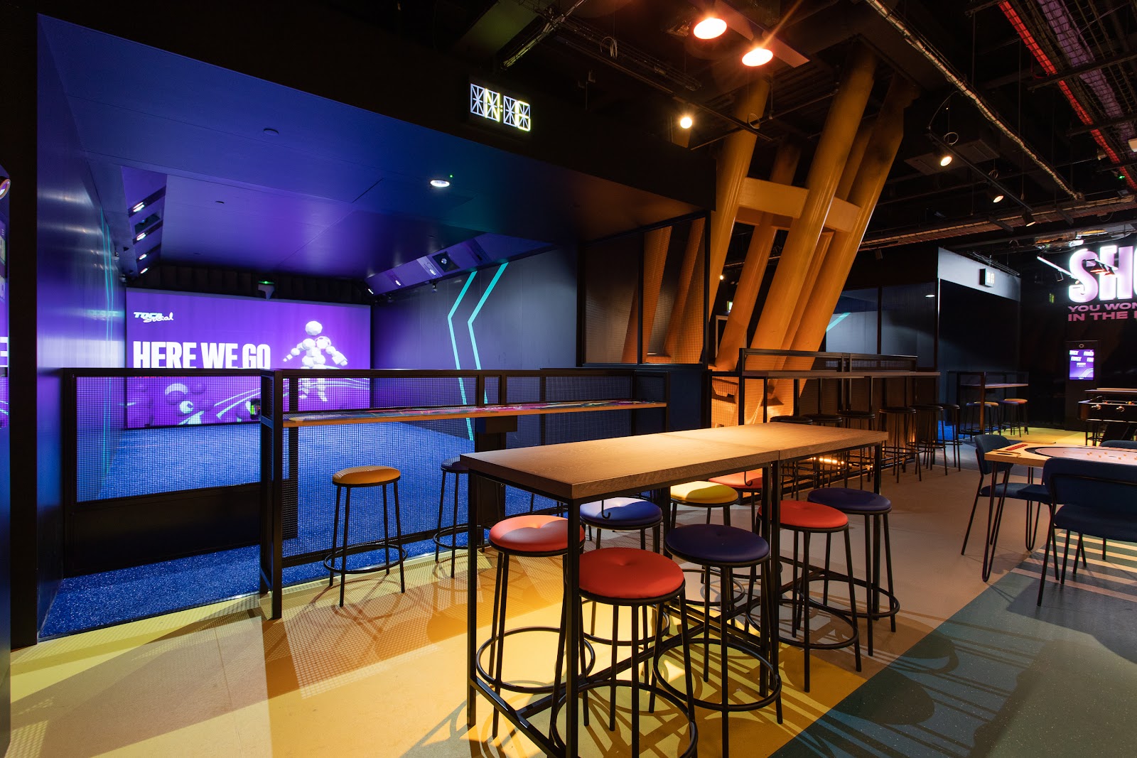 TOCA Social London bar interior