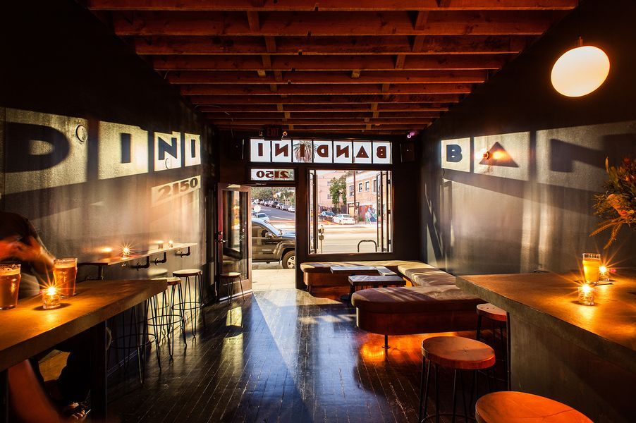Whiskey & Wolves Los Angeles bar interior
