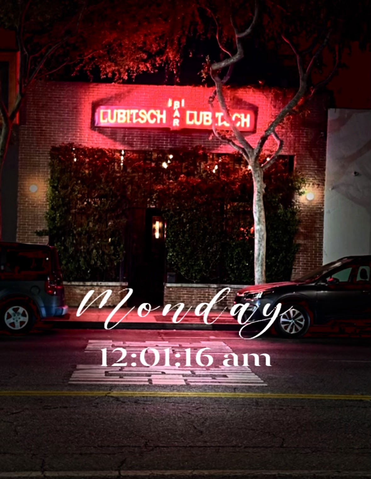 Bar Lubitsch, Los Angeles