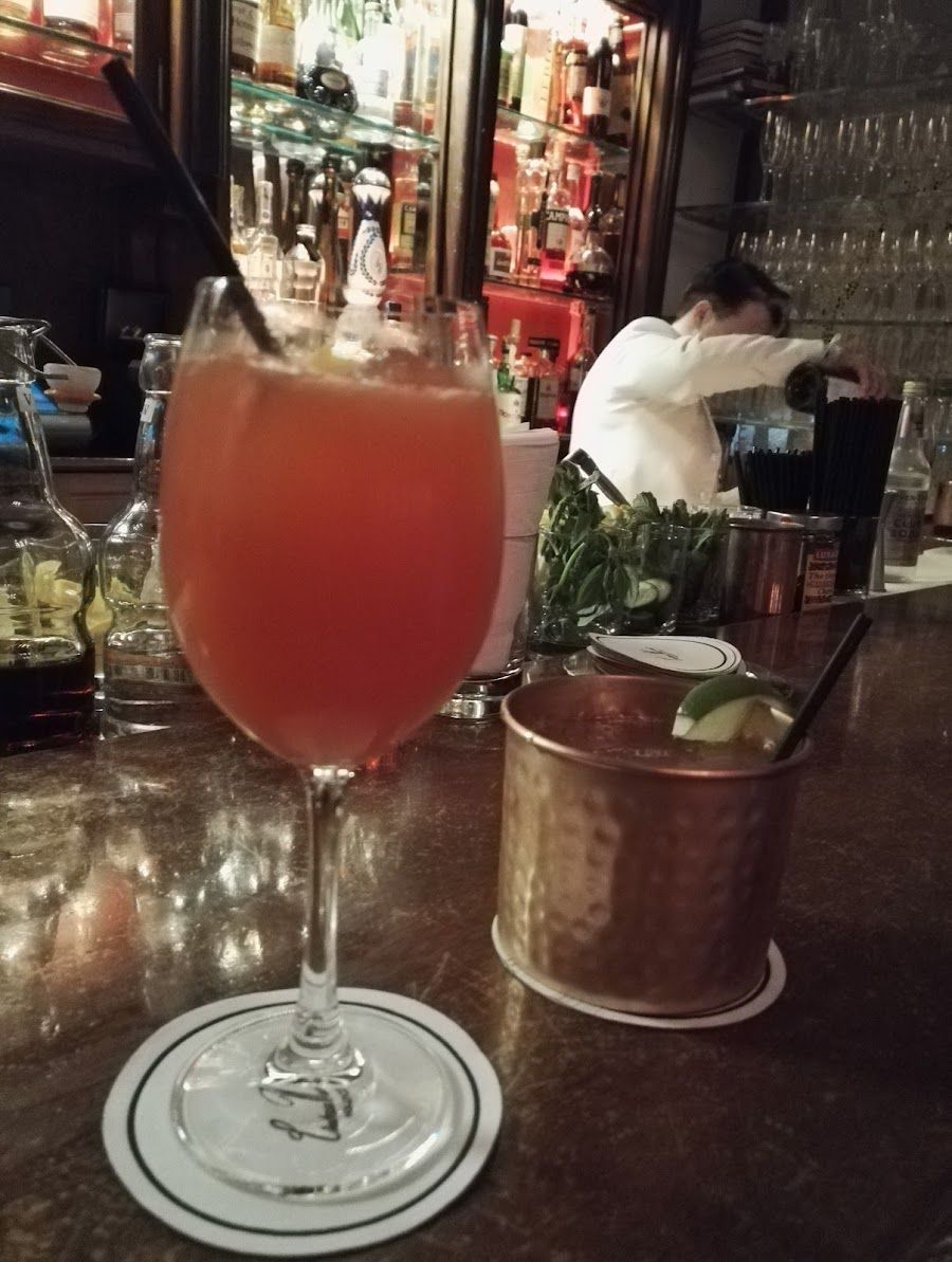 Bar Marmont cocktail at the bar