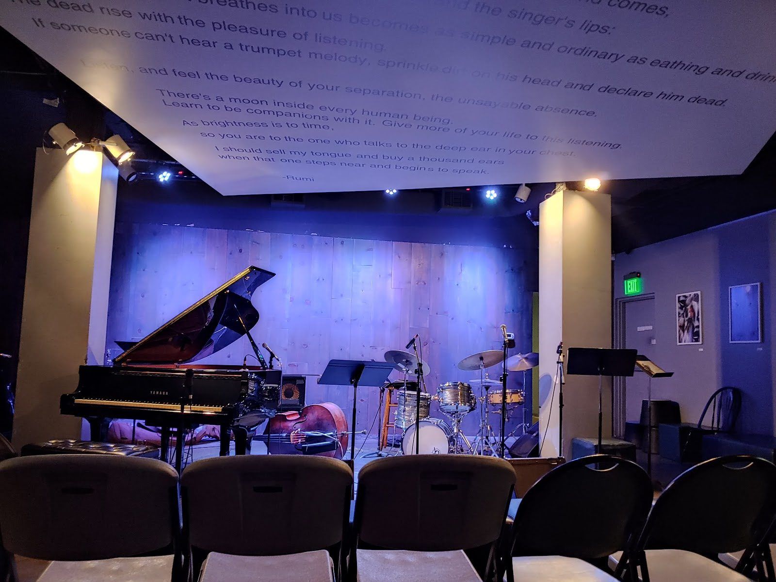 The Blue Whale Jazz Club Los Angeles bar interior