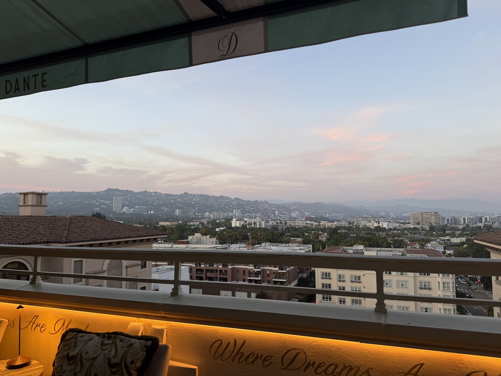 Aperitivo cocktail in golden light