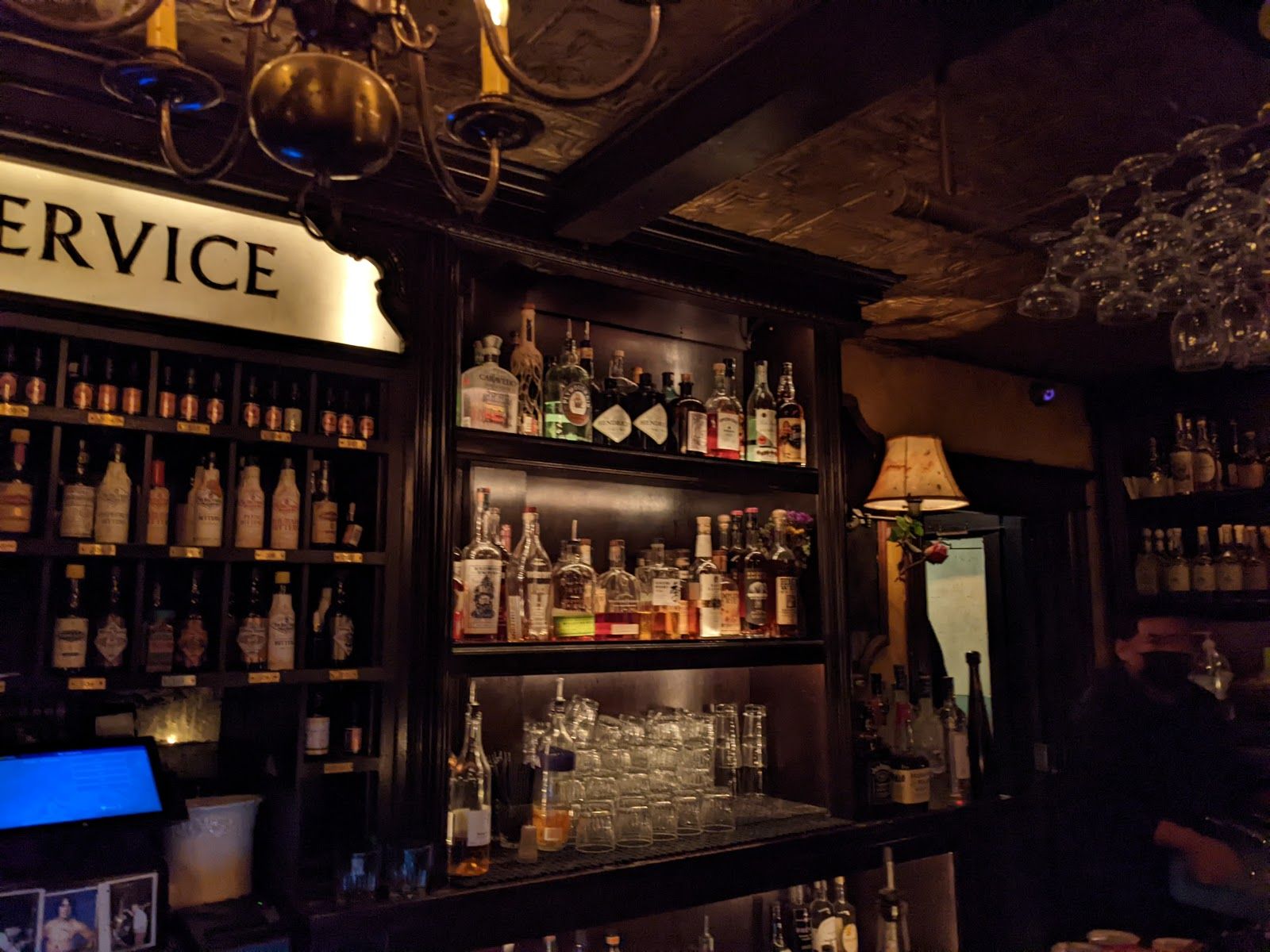 Hidden speakeasy bar in Hollywood