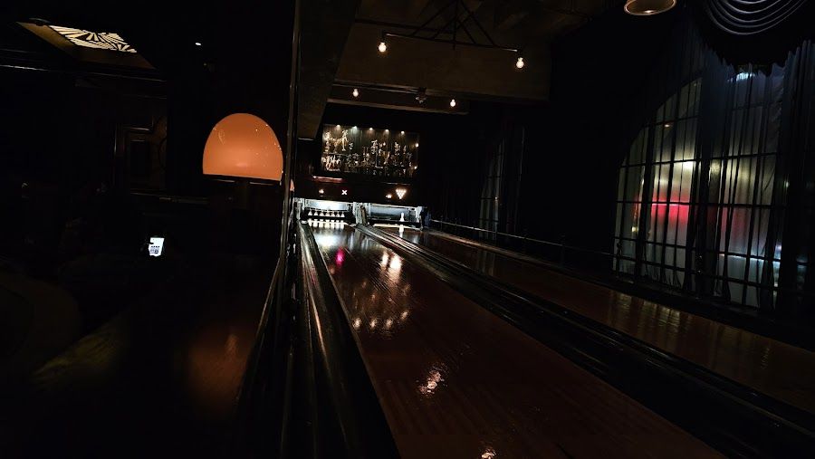 The Spare Room cocktail at the bar