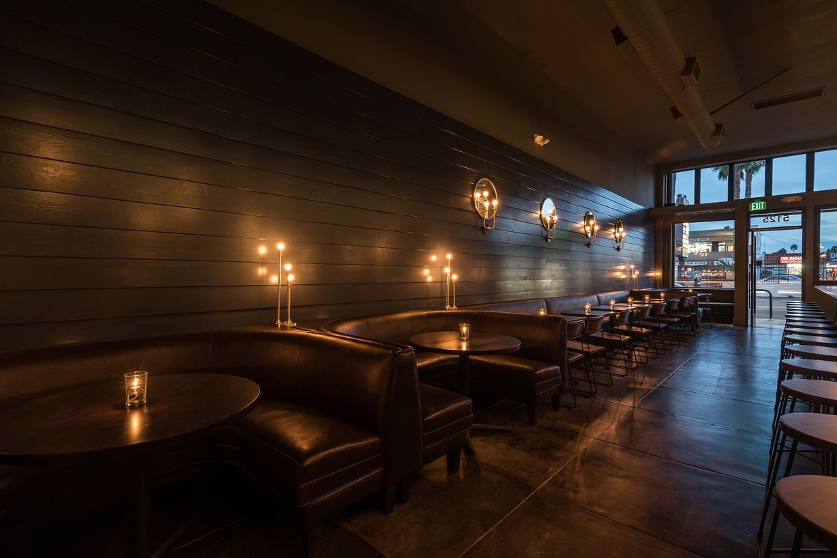 Tabula Rasa Los Angeles bar interior