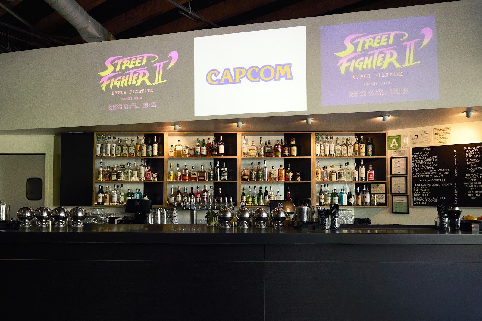 EightyTwo Los Angeles bar interior