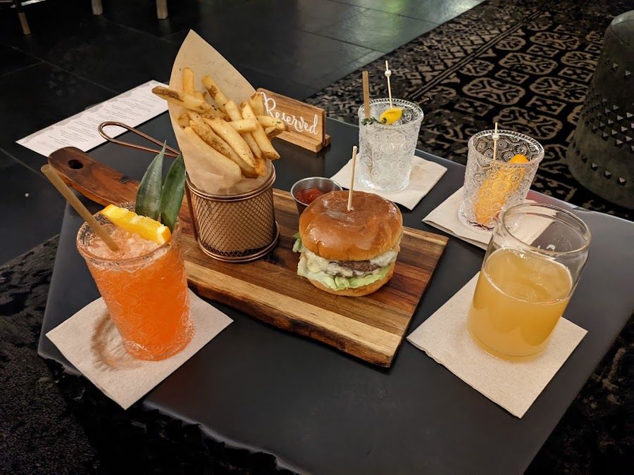 The Lobby Bar at Hotel Figueroa Downtown LA atmosphere