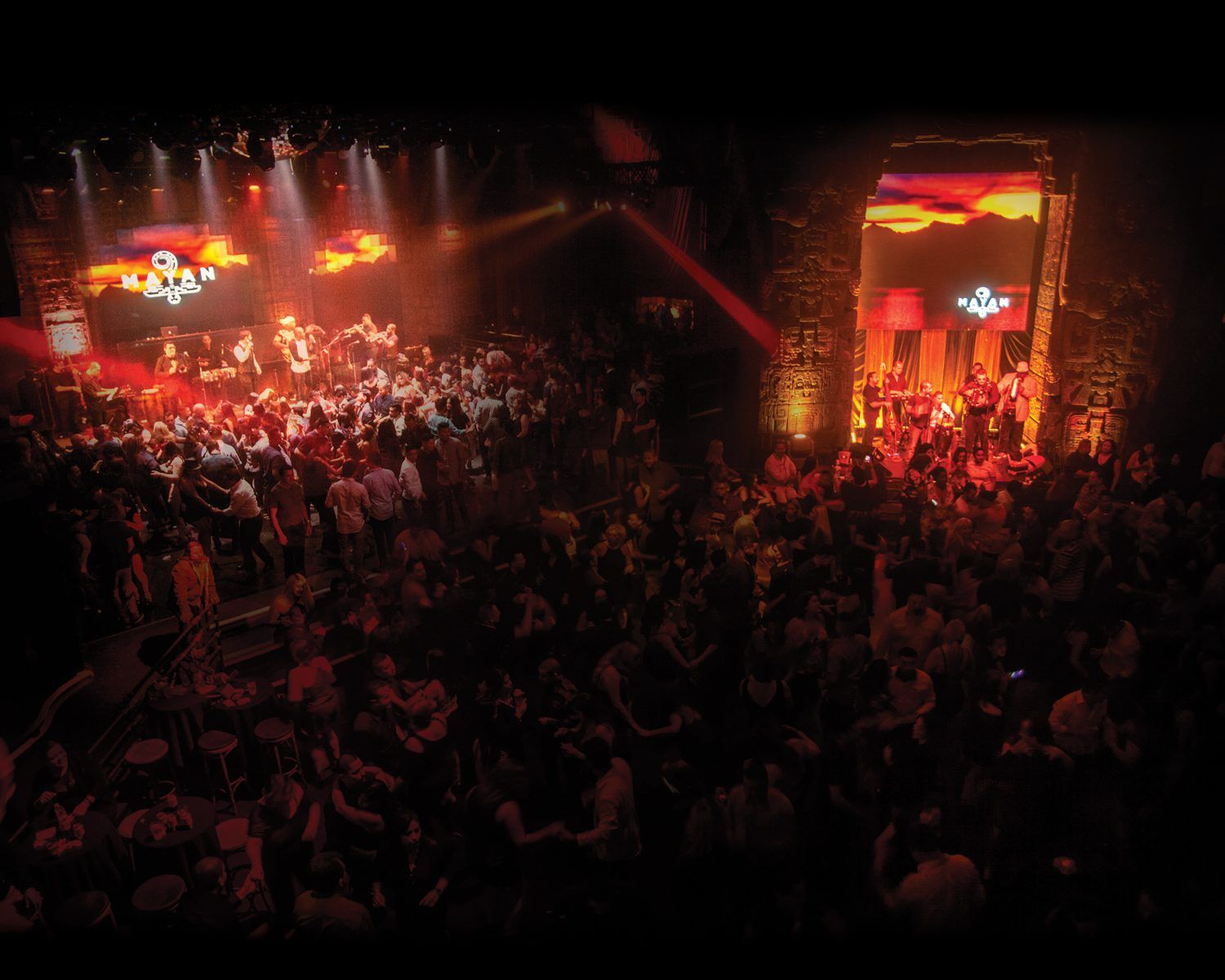 Mayan Theatre Bar Los Angeles bar interior