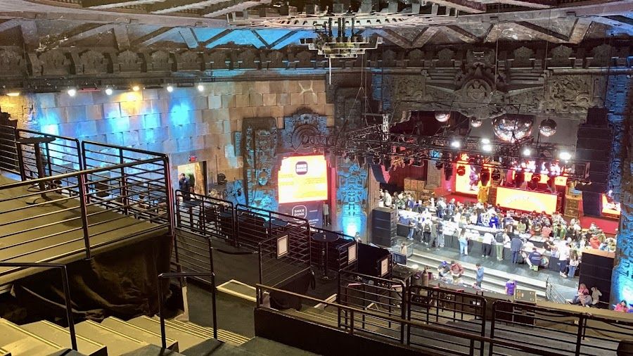 Mayan Theatre Bar Los Angeles interior