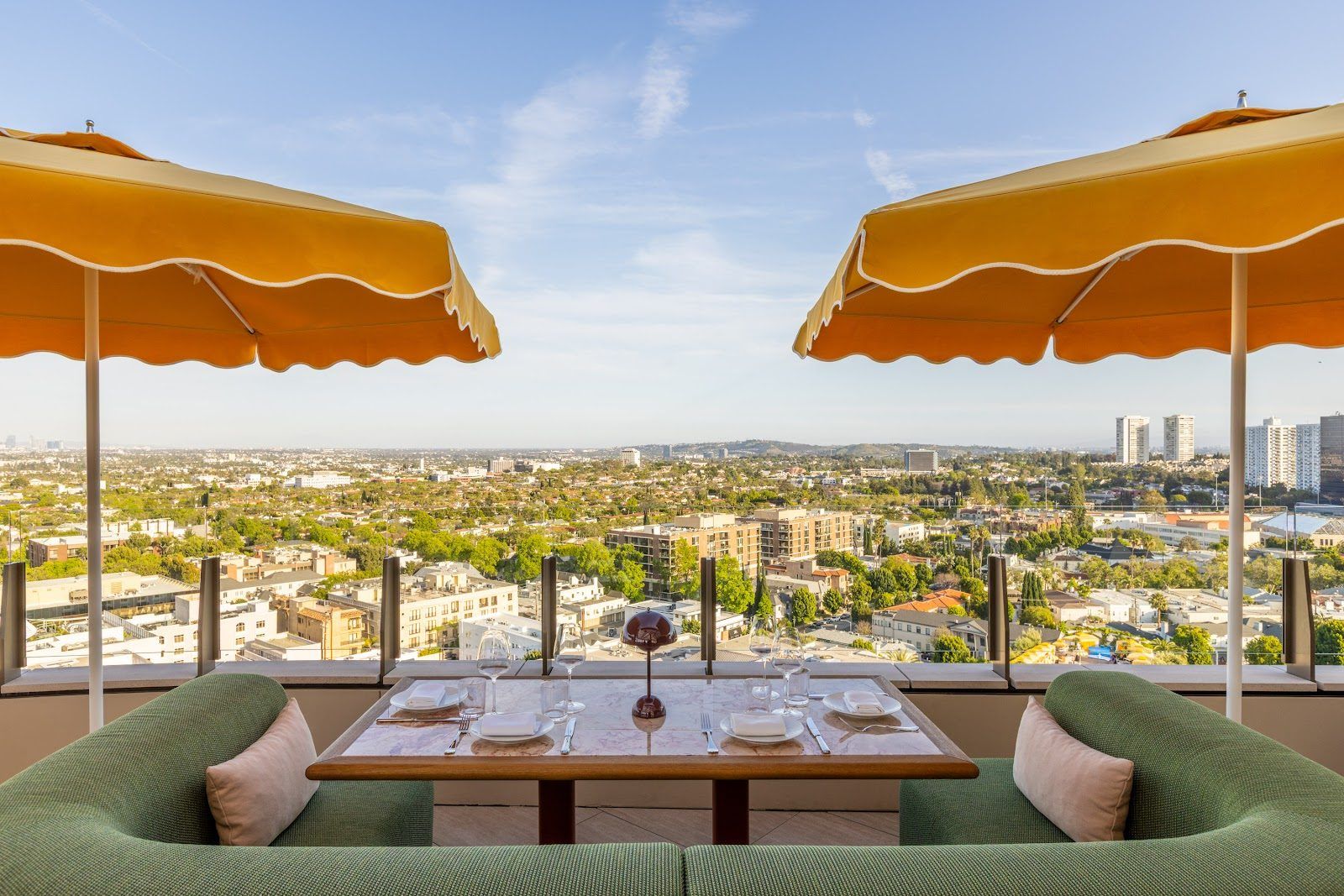 The Roof on Wilshire Los Angeles bar interior