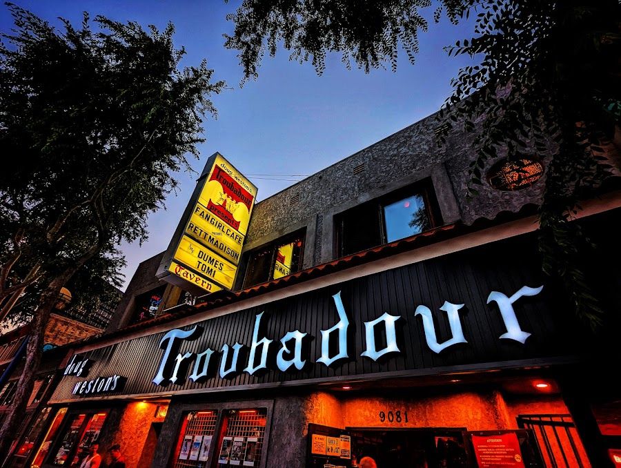The Troubadour Los Angeles interior