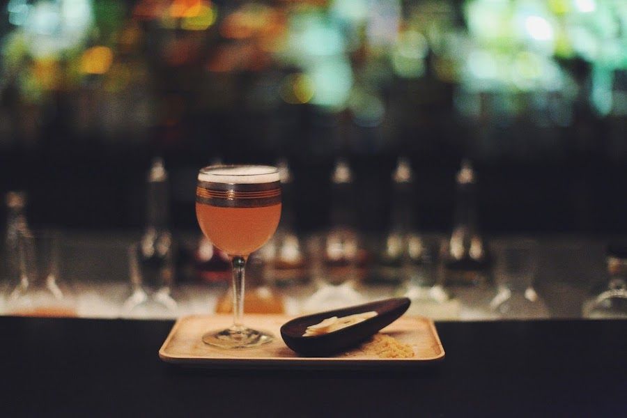 The Walker Inn cocktail at the bar