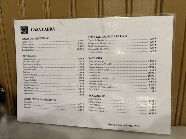 Taberna Antonio Sánchez