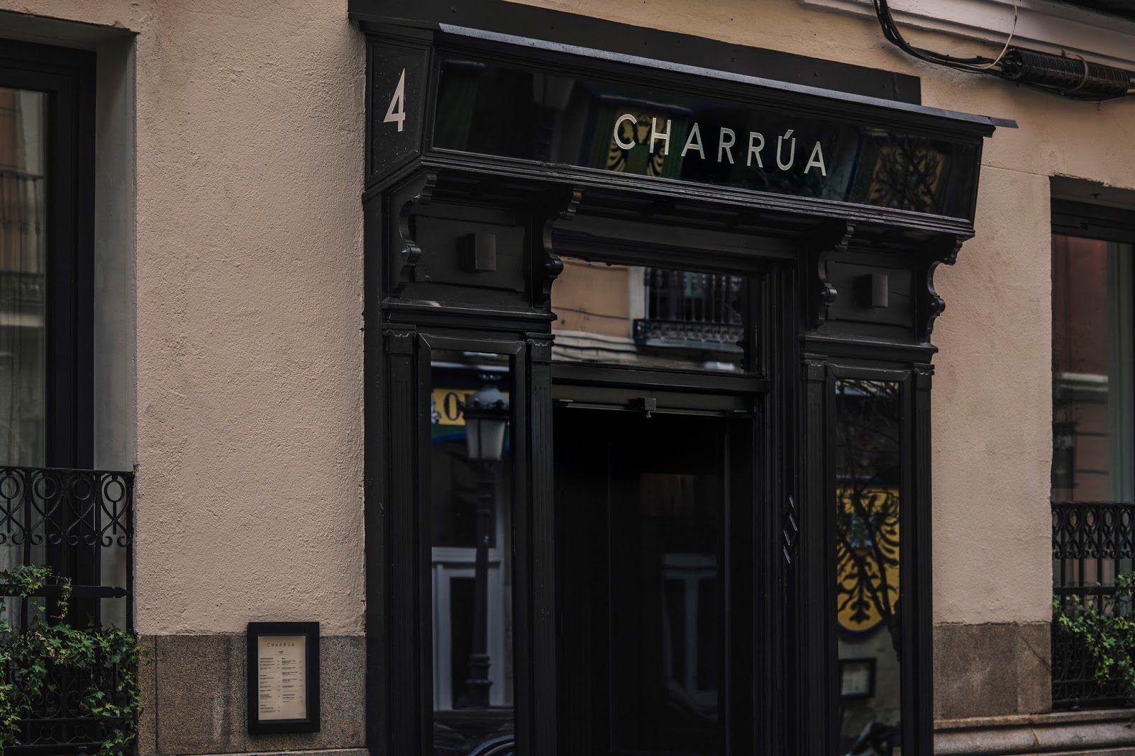 Charrua Madrid bar interior
